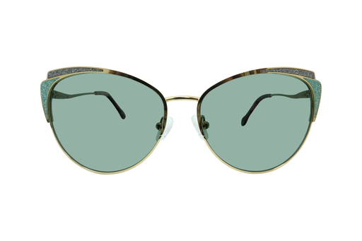 SPECSRAY SUNGLASSES CATEYE  Full Rim METAL (Green) [5174NP] [4131]